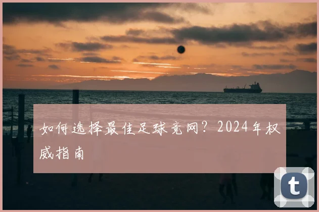 如何选择最佳足球竞网?2024年权威指南